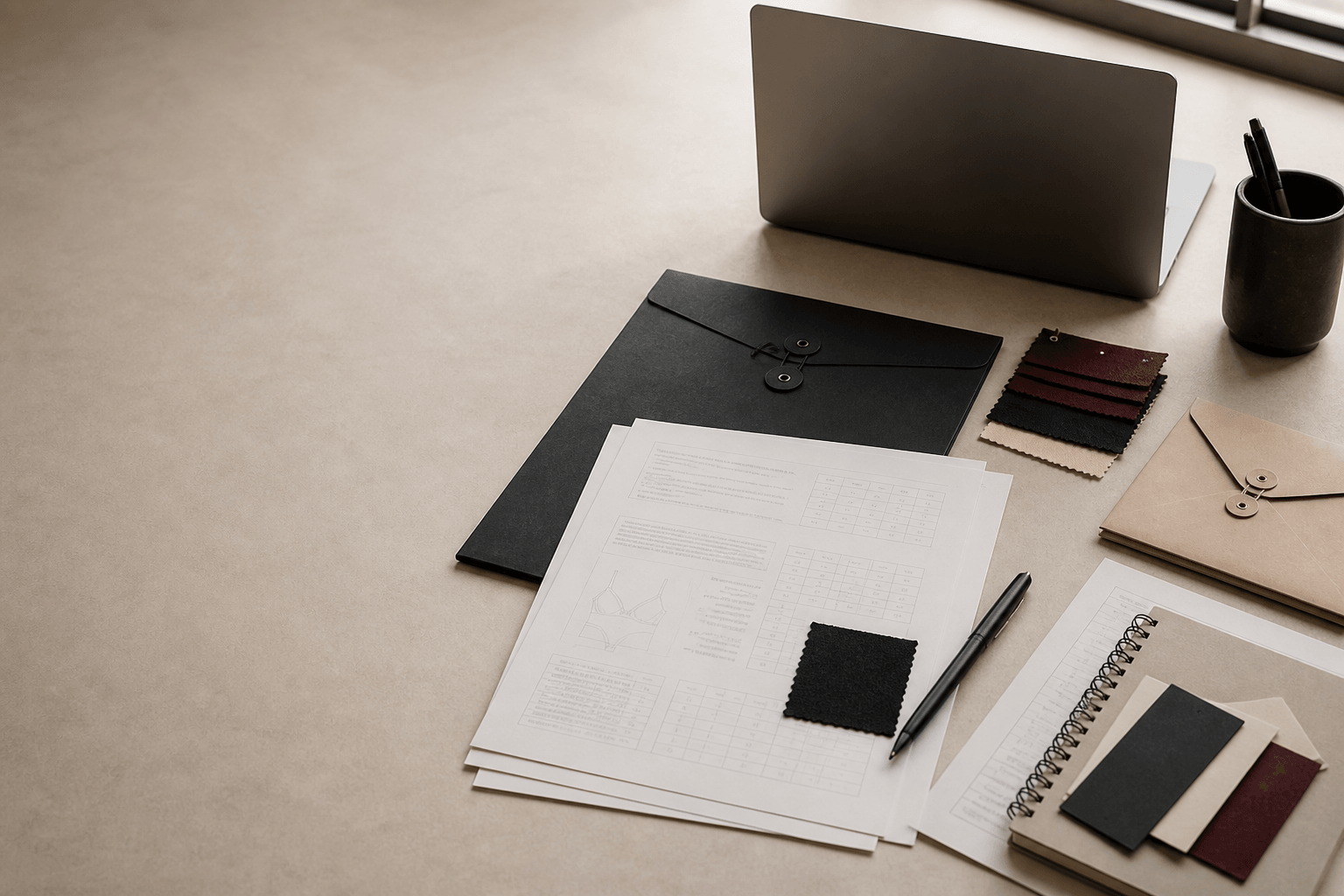 Business information review style frame