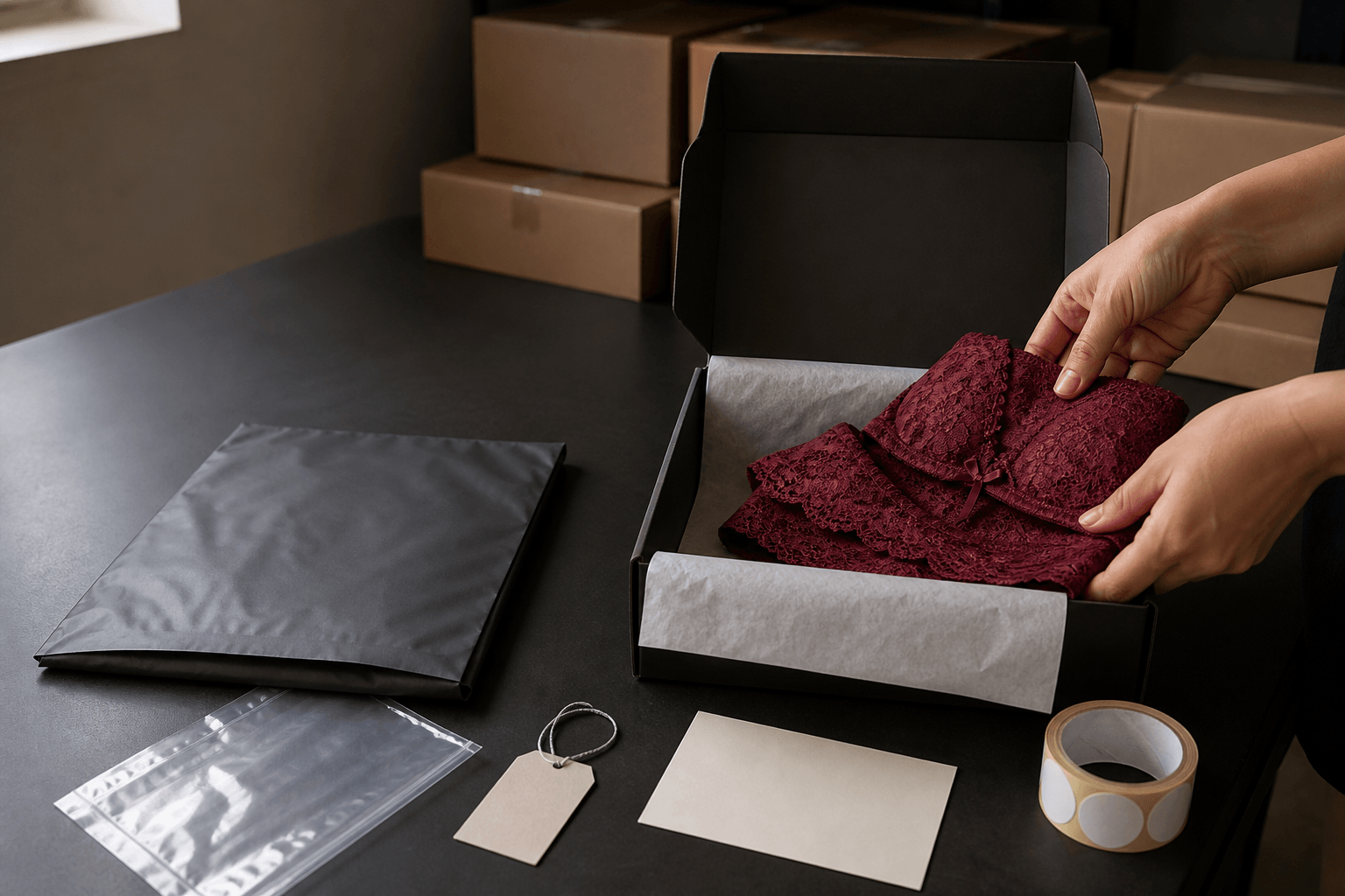 Final packing readiness style frame